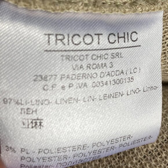 TRICOT CHIC Linen Jacket size 12 US - Picture 10 of 16